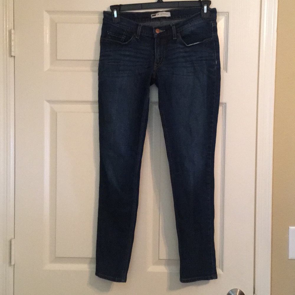 Levi’s 524 Too Superlow blue jeans
